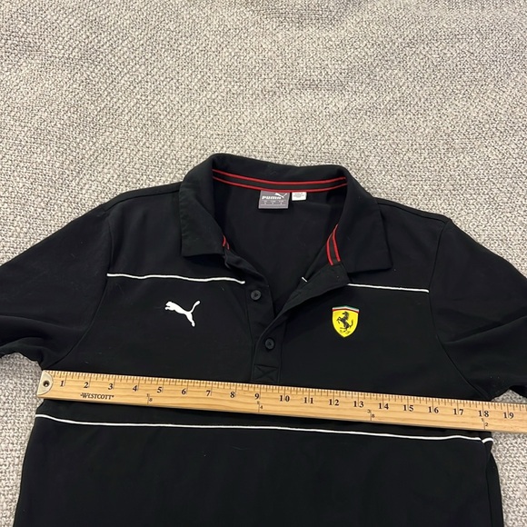 Puma men’s black Ferrari SF Polo size small - Picture 4 of 4